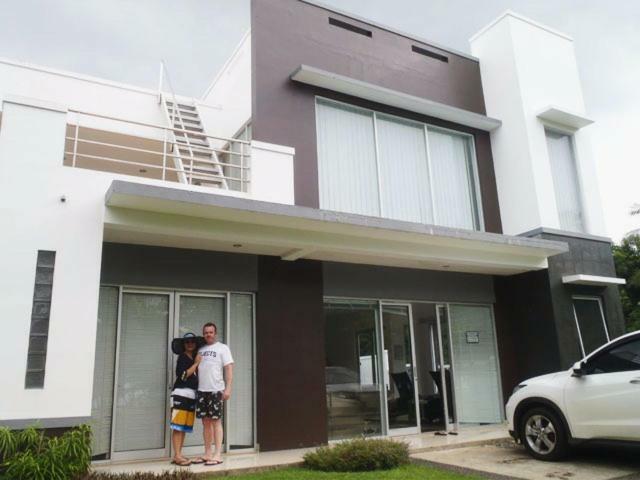 Villa Kaca Tanjung Lesung Kültér fotó